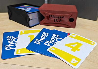Phase 10 Card Holder and Game - Card Storage Box - Phase10 Card Game