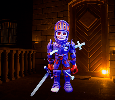 The Skeleton Knight of Clearwater!