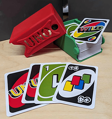 UNO Card Game Storage Box and Card Game, Playing Card Case, UNO, Minecraft UNO